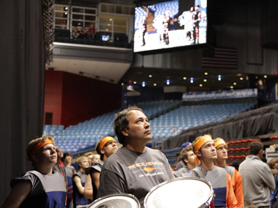 Keeping an eye on the competition.