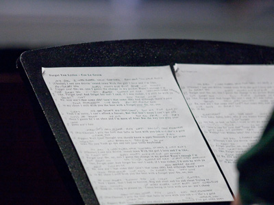 When does a choir director not need music?