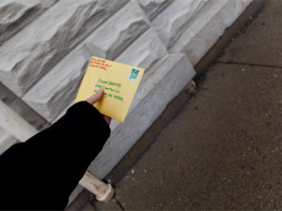 If I didn`t have things to mail in the evening, what would I take pictures of (see April 11 above)?