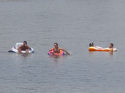 But I didn`t say that the river itself was normal.