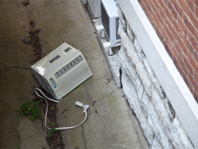 Hot air rises, cold air falls.