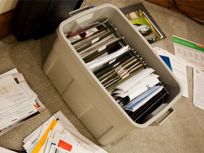 I`m organizing, and so everything is disorganized.