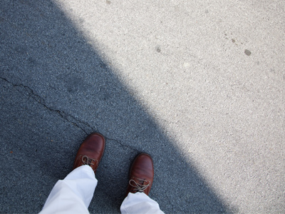 My plan for today was to take all five of my photos while standing in the shade.