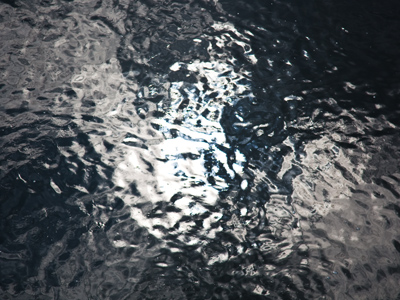 Submerged sun.