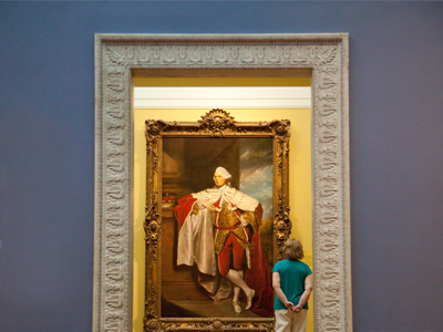 Henry, Eighth Lord Arundell of Wardour, painted by Sir Joshua Reynolds, with an anonymous lady.