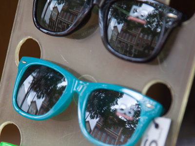 Reflections of Fifth Street.