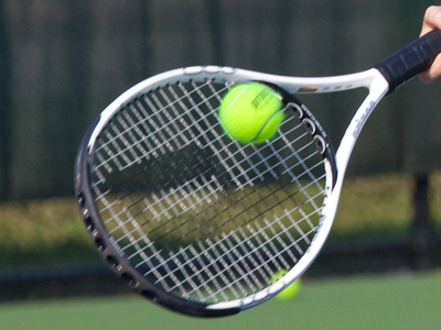 These poor tennis balls were being hit all day long and, in retaliation, some of them nearly hit me.