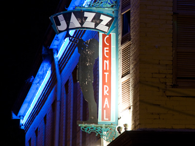 You step inside but you don`t see too many faces coming in out of the rain to hear the jazz go down. DIRE STRAITS