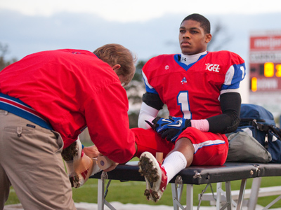 Sideline maintenance.