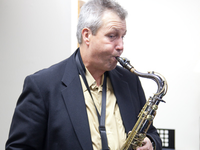 Also on the record are Hal Melia (saxophone), Brian Cashwell (keyboard), John Toedtman (bass) and Erik Alyesworth (drums).