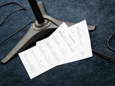 It was very interesting to watch the recording process, and good to see local jazz musicians getting the opportunity.