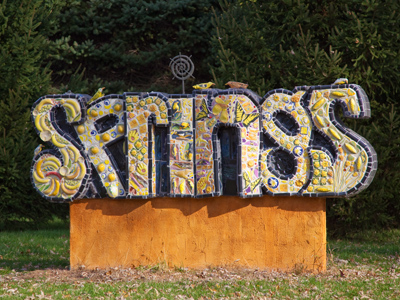 The town where I saw November corn.