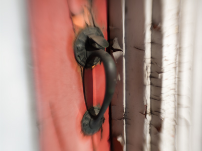 I`m repeating myself.  I shot a door handle just yesterday.  I`m repeating myself.