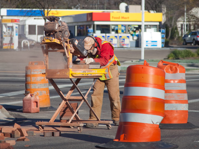 Another day at the office, at Far Hills and Stroop Road.