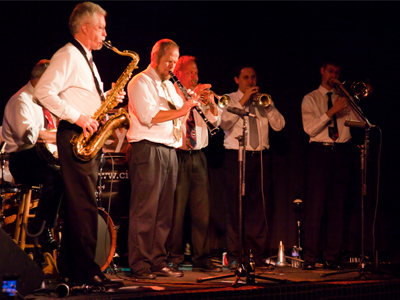  . . . and his Classic Jazz Stompers.