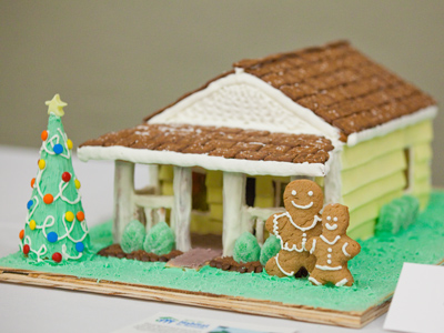 Satellite imagery reveals the melting of the polar ice cap.