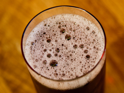 I like my grape juice with a little foam on the top.