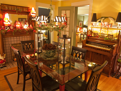 This is NOT my home decorated for Christmas.