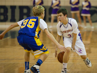 Baggy shorts make it hard to dribble between the legs.