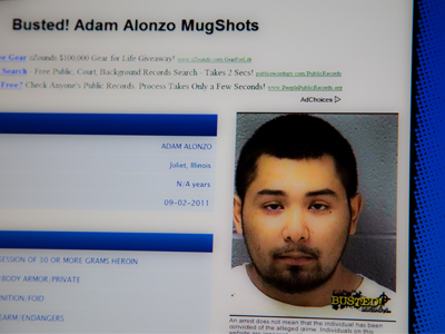This Adam Alonzo is a criminal in Illinois.