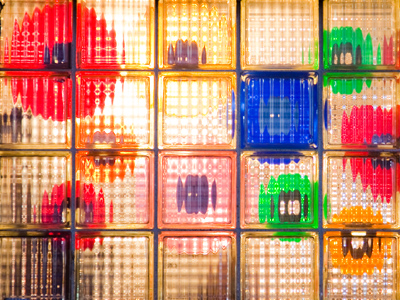 I guess phonograph records were translucent before CDs.