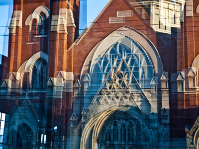 Not a trick -- this is what the camera saw.