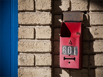 No mail delivery on Sundays.