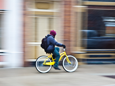 I wonder where the other 49 yellow bicycles ended up (see May 13, 2011).