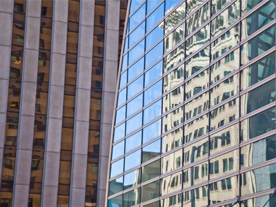 If I wanted to spend a lot of money, I could buy a lens that makes the angled lines of buildings appear to be straight.