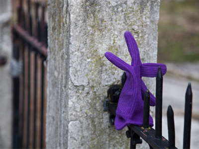 Now you`ve lost one of the gloves grandma gave you.