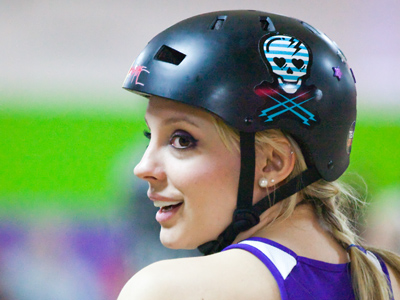 I assume there`s already a song about a roller derby girl.  But if not, somebody needs to write one.