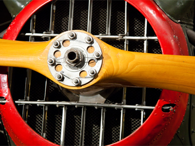 How quickly the invention was turned into a flying weapon.