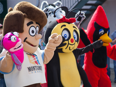 And the neighborhood vagrants were given new clothing.