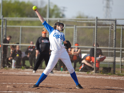 Watch out, this is fast pitch.