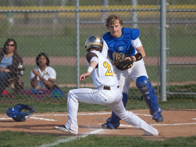 He miscalculated his own speed or the outfielder`s arm.