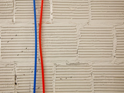 One carries a politically conservative cable TV channel, and the other a liberal channel.