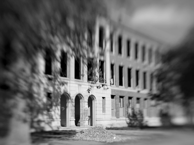At age twelve, I left my single-story, one-hallway suburban elementary school and began attending classes in this huge building in the middle of the city.  I was terrified.