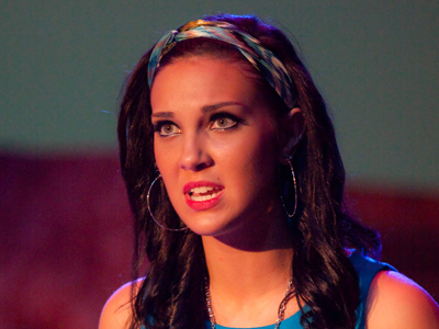 She plays volleyball too (see September 6, 2011).