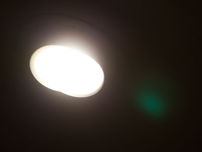 And the ceiling lights.