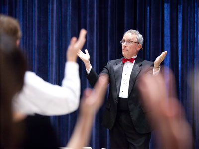He traded yesterday`s t-shirt for today`s tuxedo.