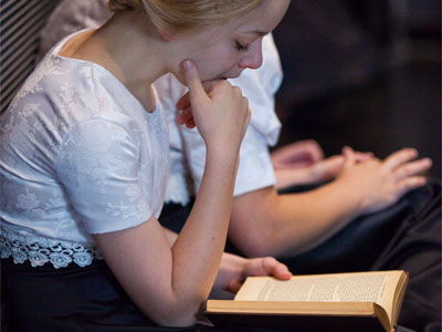 This choir is comprised of exceptional young people.  Backstage one cried as she read `Uncle Tom`s Cabin.`