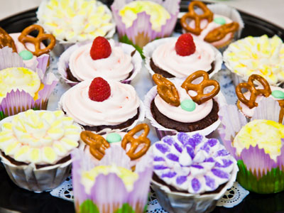 I actually came to the recital for the cupcakes.