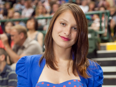 Someone shouted my name from across the arena, and I turned to find this face that I never thought I`d see again (see July 15, 2007).