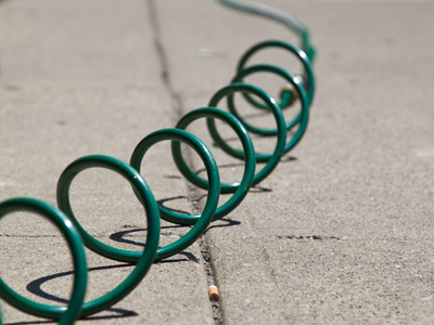 Nice idea to water the flowers . . . 