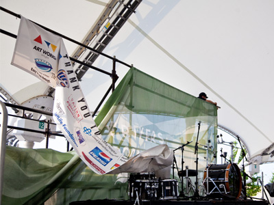 RiverScape takes a licking, but keeps on ticking.