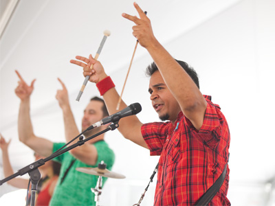 The Cityfolk Festival endured storms and searing heat.