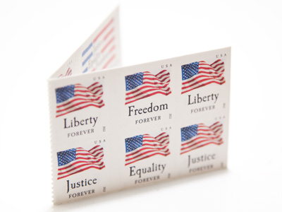 Traditional American values, much like postage stamps, are becoming obsolete.