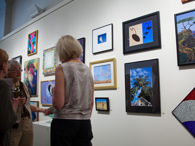 Told you it would be on a gallery wall (see June 21, 2012).