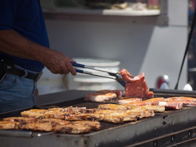 A short while later, it began to rain very hard.  I was safe at home by that time.  What happened to all these people?