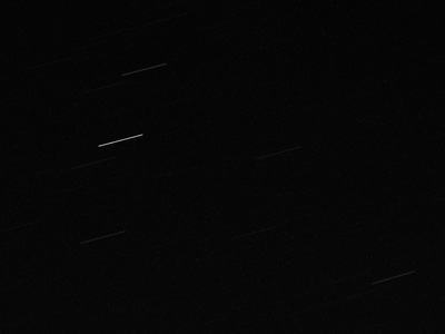 This is how far stars move in five minutes.